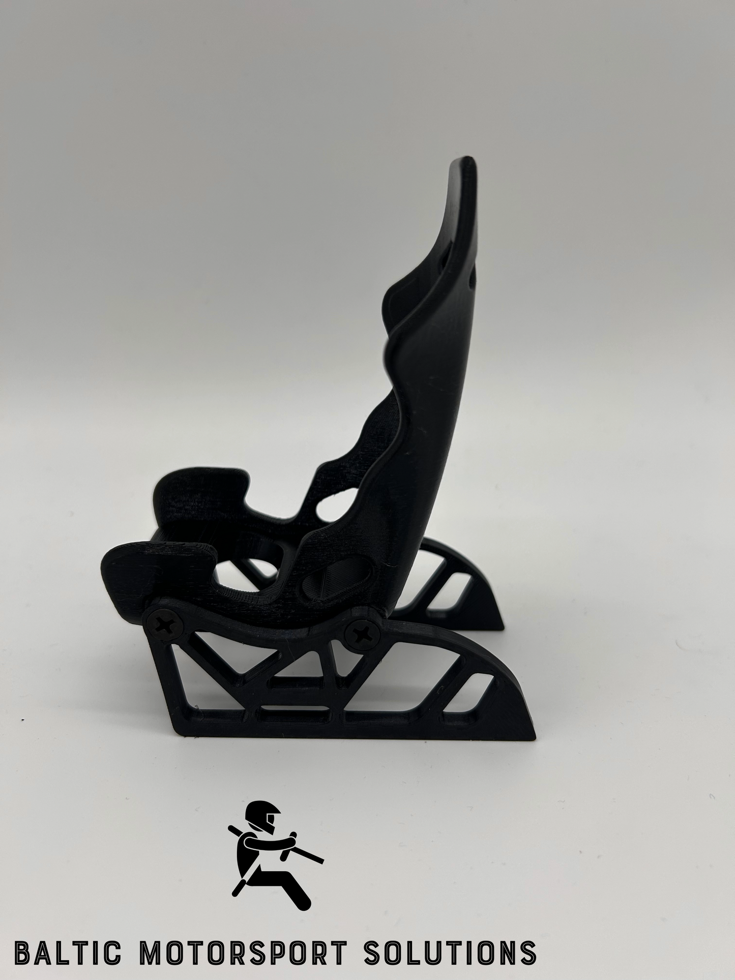 Race Car Seat Desk Phone Holder | Fun Office & Desk Accessory | Adjustable Smartphone Stand