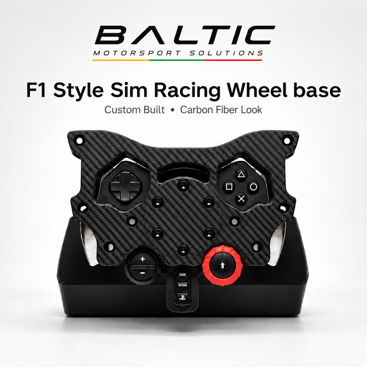Custom F1-Style Wheel Mod for Logitech G29 – Handmade Racing Upgrade – Sim Racing Add-On