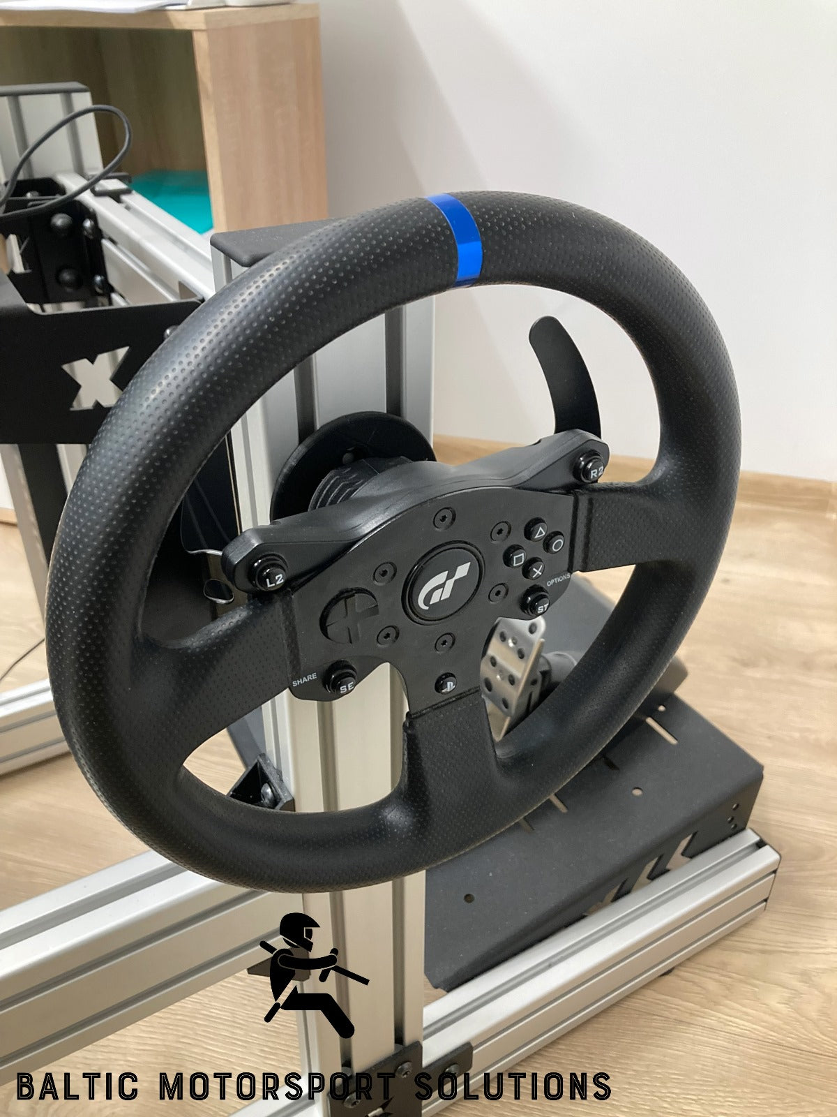 Thrustmaster T300 RS GT Edition Steering Wheel Side Holder For 4040 4080 40120 Aluminum Profile