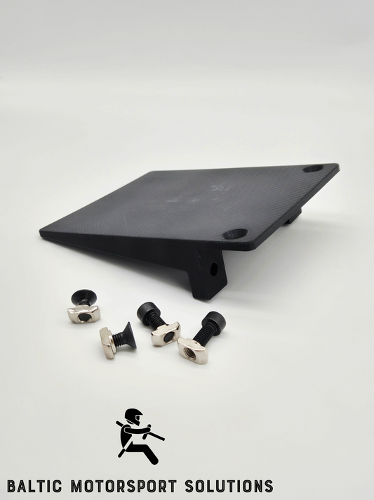 Sim Racing Cockpit Mouse Pad – Rigid Plastic Mountable Tray for Racing Rigs