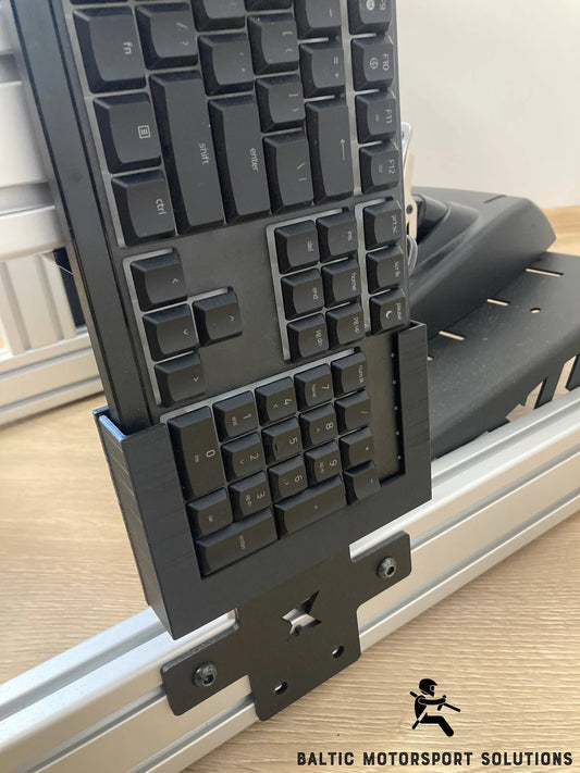 Sim Racing Rig Keyboard Holder For Racing Cockpit Setups