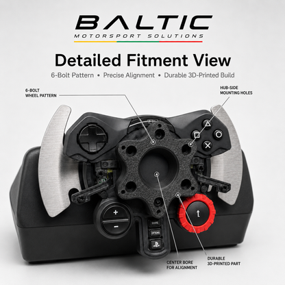 Logitech G27/G29/G290 Wheel adaptor for 70mm wheels