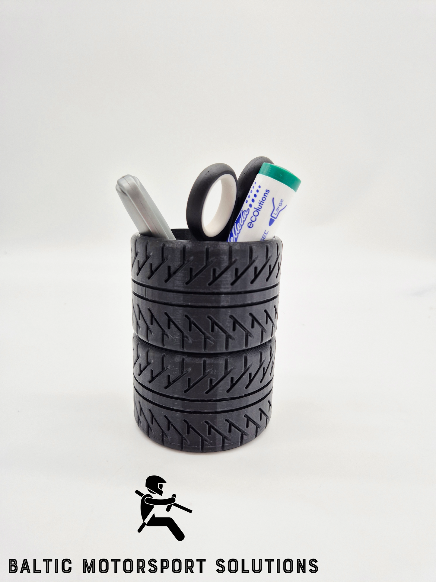 Racing Tire Pencil Case – For Car Lovers & Speed Fans!