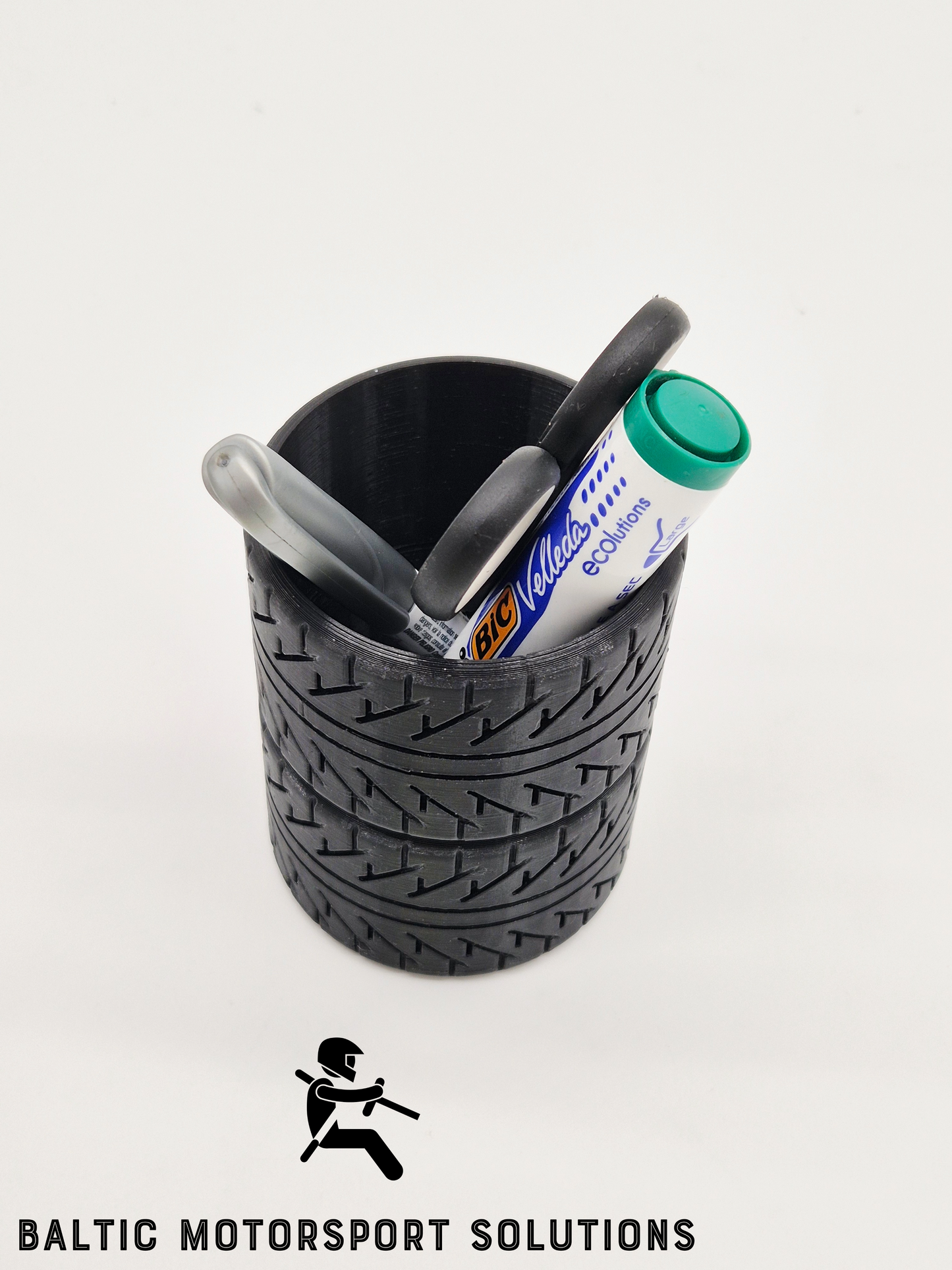 Racing Tire Pencil Case – For Car Lovers & Speed Fans!