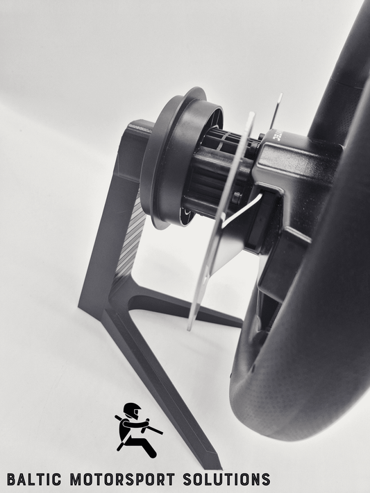 Fanatec Wheel Stand | QR2 Quick Release Storage Holder | Sim Racing Accessory | Desk & Rig Organizer |