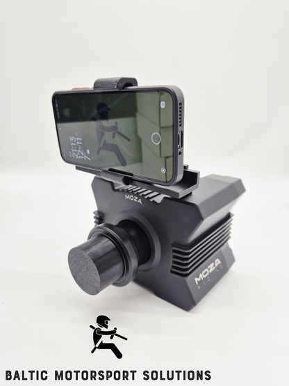 Moza Racing Wheel Base Phone Holder | Sim Racing Smartphone Mount | Dashboard & Telemetry Display