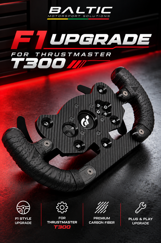 F1 Wheel Mod for Thrustmaster T300 - Ultimate Racing Upgrade