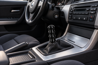 BMW E46 Ribbed Gear Shift Knob Custom Interior Upgrade