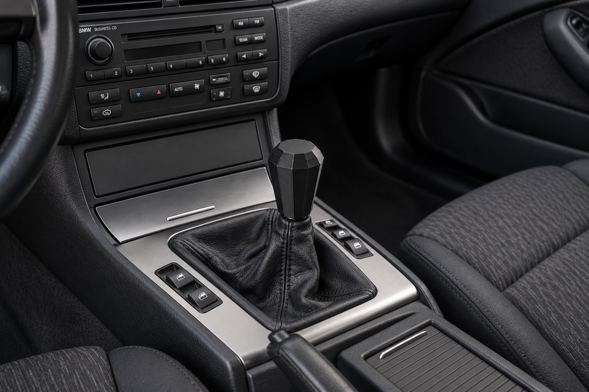 BMW E46 Diamond Style Gear Shift Knob – Custom Interior Upgrade