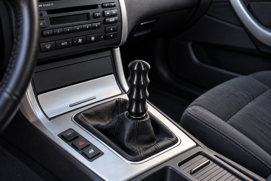 BMW E46 Ribbed Gear Shift Knob Custom Interior Upgrade