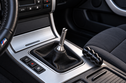 BMW E46 Ribbed Gear Shift Knob Custom Interior Upgrade