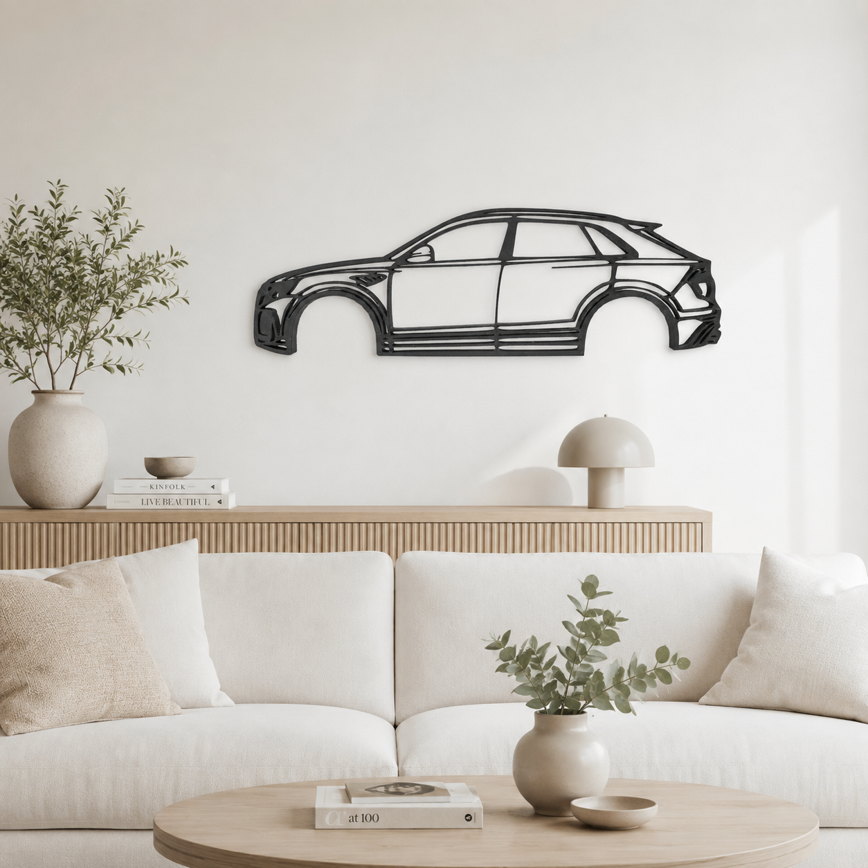 Audi Q8 ABT 3D Printed Wall Art, SUV Car Decor, Car Lover Gift