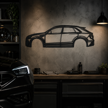 Audi Q8 ABT 3D Printed Wall Art, SUV Car Decor, Car Lover Gift