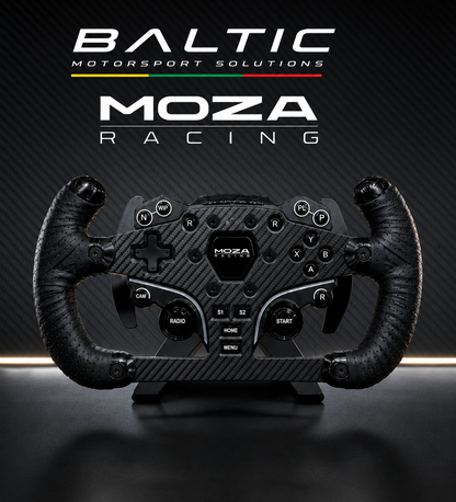 3D Printed Formula Style 1 Wheel Mod for Moza ESX Steering Wheel