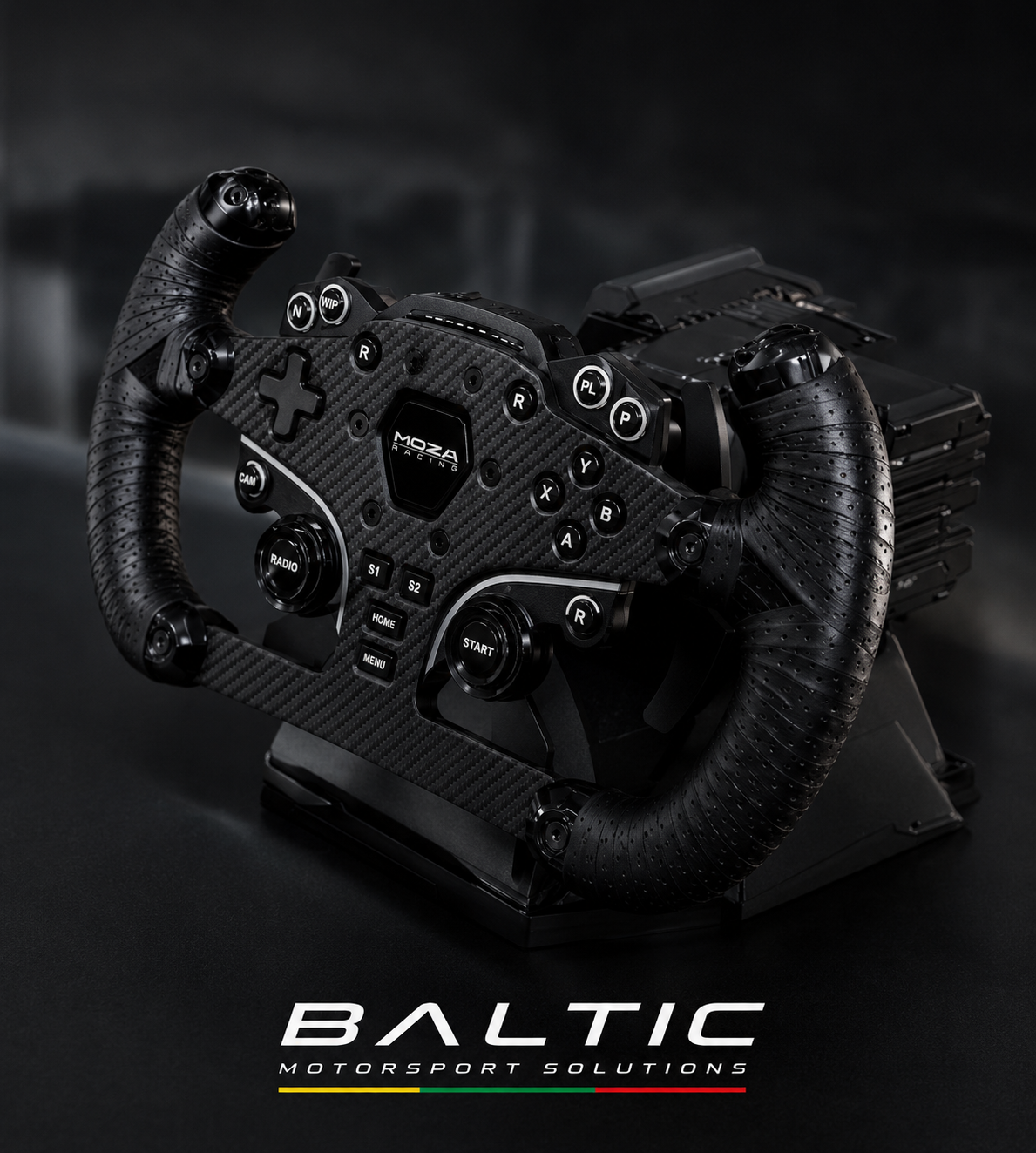 3D Printed Formula Style 1 Wheel Mod for Moza ESX Steering Wheel