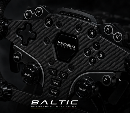 3D Printed Formula Style 1 Wheel Mod for Moza ESX Steering Wheel