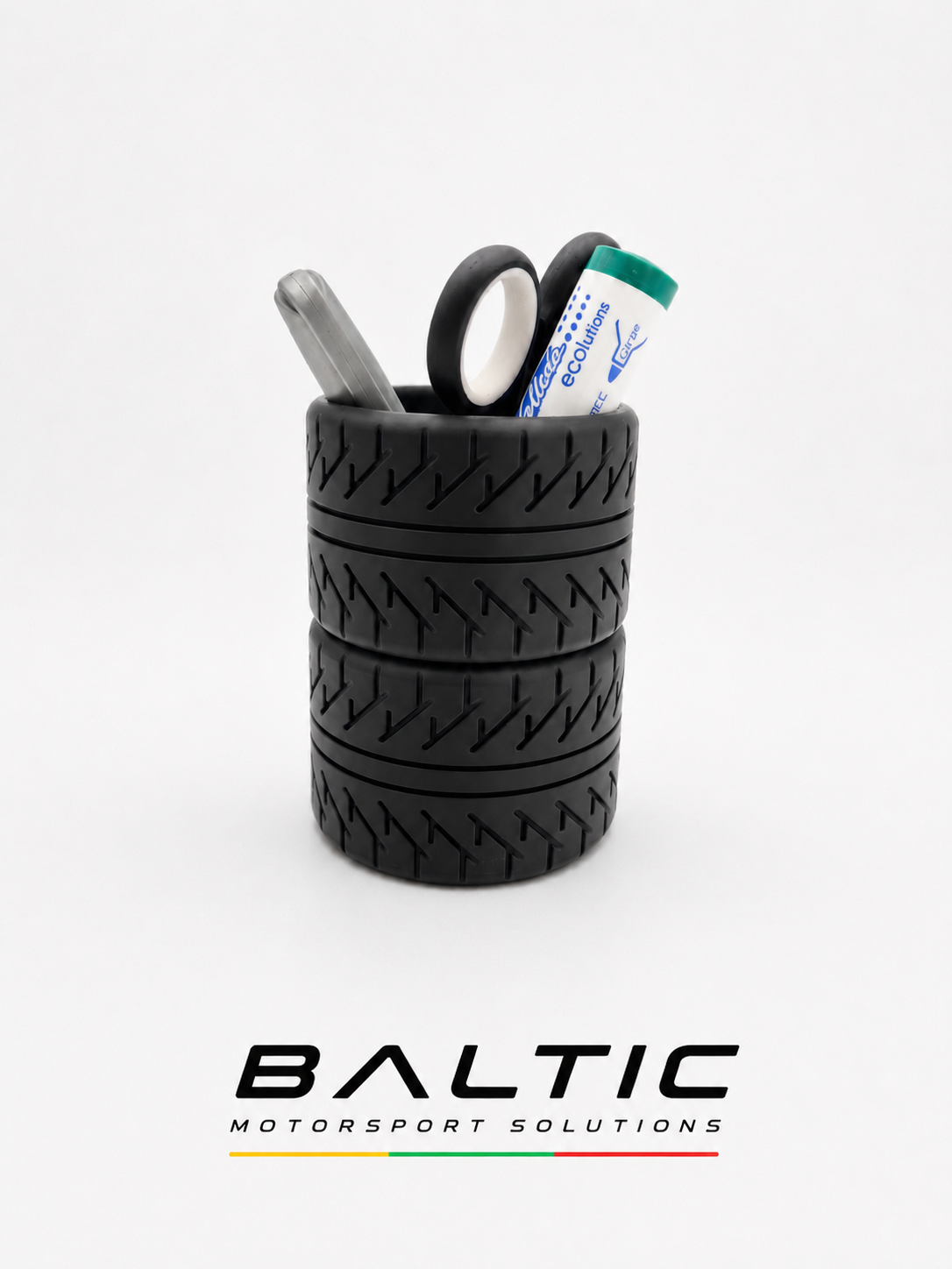 Racing Tire Pencil Case – For Car Lovers & Speed Fans!