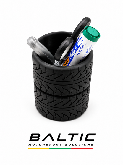 Racing Tire Pencil Case – For Car Lovers & Speed Fans!