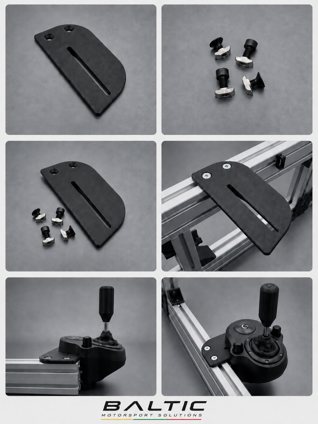 Logitech Shifter Mount – Sim Racing Cockpit Holder & Mounting Bracket
