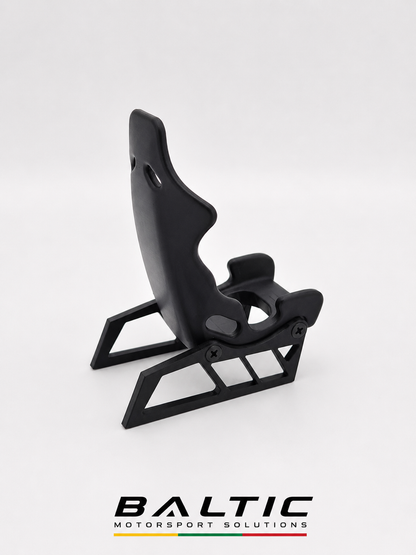 Race Car Seat Desk Phone Holder | Fun Office & Desk Accessory | Adjustable Smartphone Stand