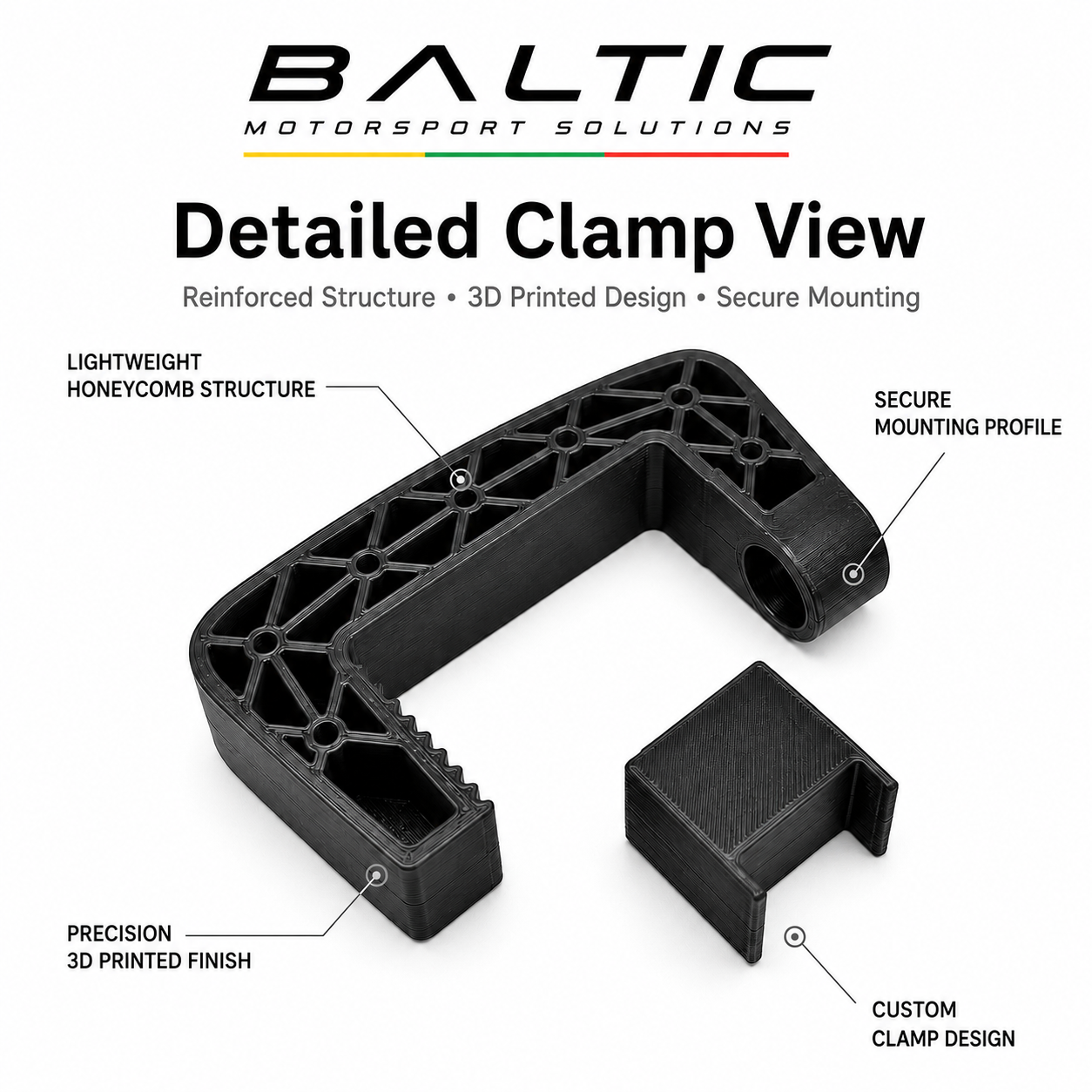 Logitech G25/G27/G29/G290 Steering Wheel Clamps