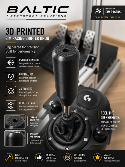 Logitech G27/G29/G290 Shifter Knob