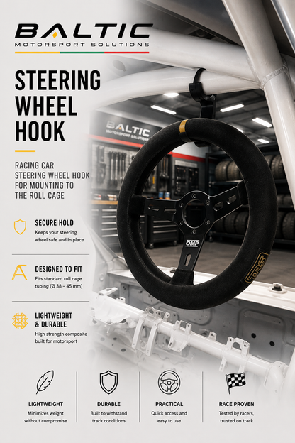 Racing Steering Wheel Hook