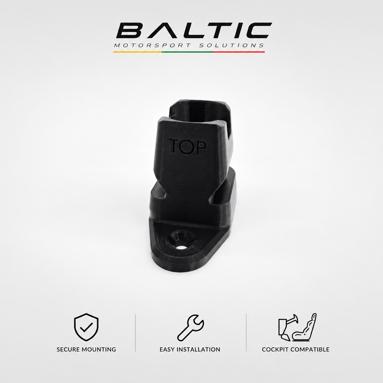 Fanatec QR2 Quick-Release Wheel Holder | Aluminium Profile Mount | Sim Racing Cockpit Accessory