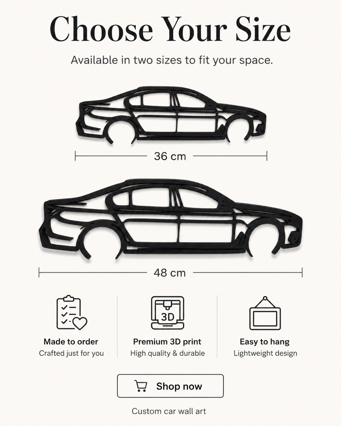 BMW 7 Series G12 2018 3D Printed Wall Art – Automotive Garage & Man Cave Decor