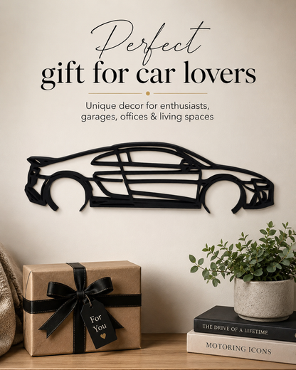 Audi R8 3D Printed Wall Art – Supercar Garage & Man Cave Decor