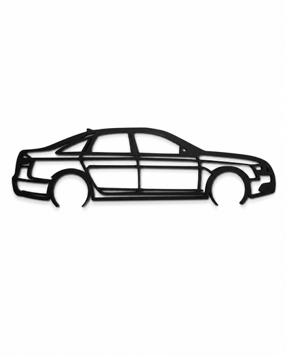 Audi A6 4F C6 2006 3D Printed Wall Art – Automotive Garage & Man Cave Decor