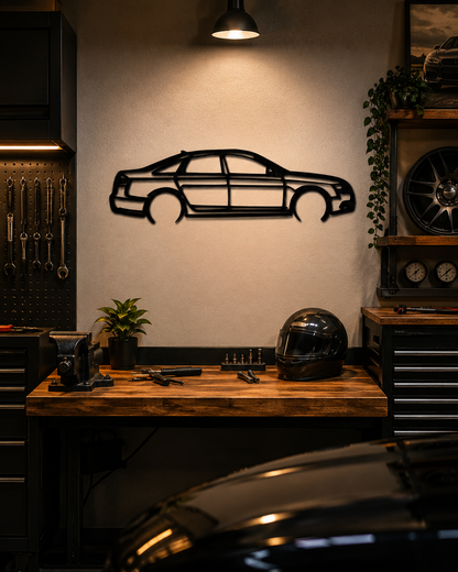 Audi A6 4F C6 2006 3D Printed Wall Art – Automotive Garage & Man Cave Decor