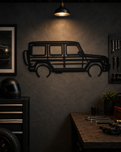 Mercedes-Benz G63 AMG 2022 3D Printed Wall Art – G-Class Garage & Man Cave Decor