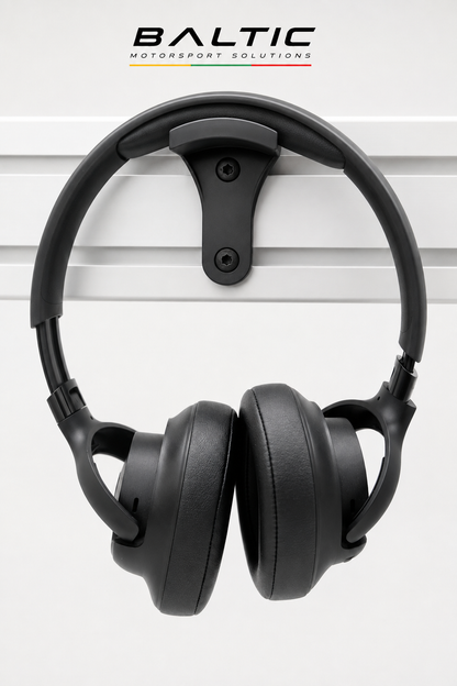 Sim Racing Headphones & VR Headset Hanger – Bolt-On Cockpit Mount