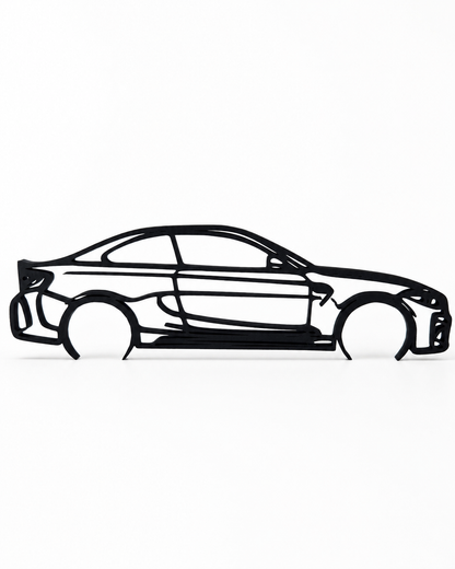 BMW M2 F87 2016 3D Printed Wall Art – Automotive Garage & Man Cave Decor