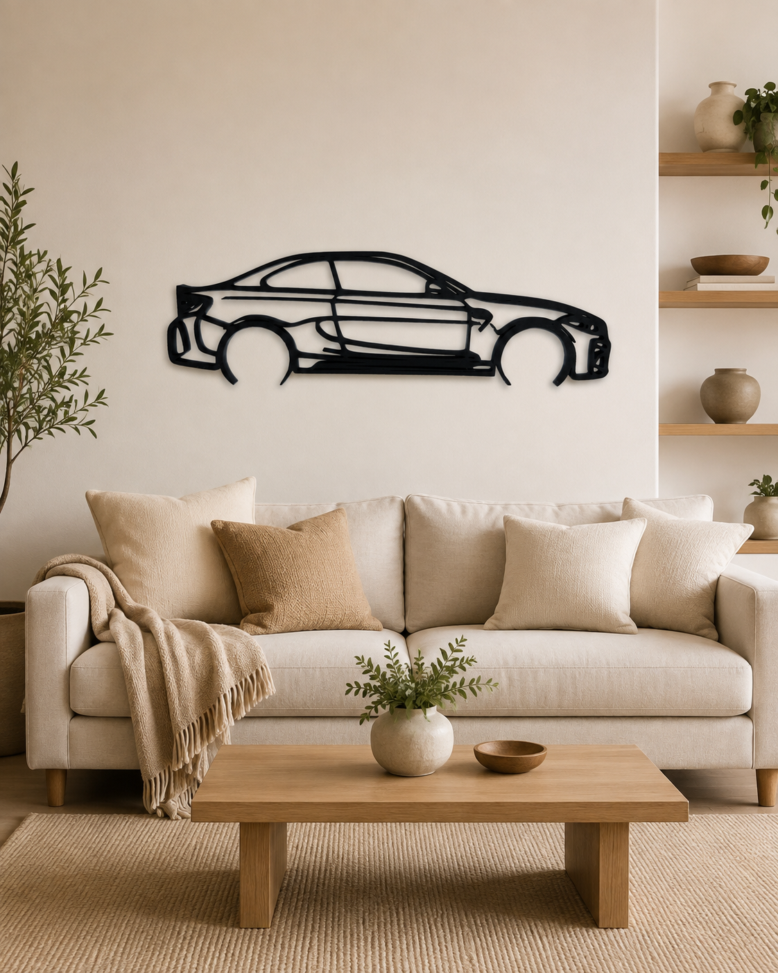 BMW M2 F87 2016 3D Printed Wall Art – Automotive Garage & Man Cave Decor