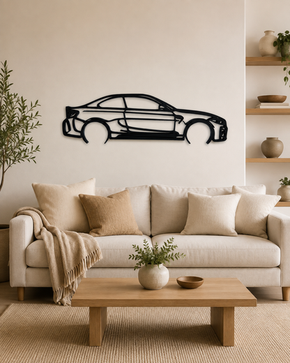 BMW M2 F87 2016 3D Printed Wall Art – Automotive Garage & Man Cave Decor
