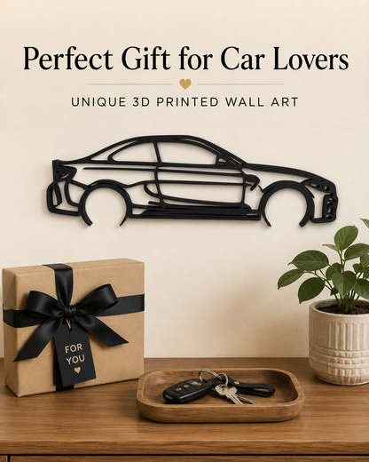 BMW M2 F87 2016 3D Printed Wall Art – Automotive Garage & Man Cave Decor