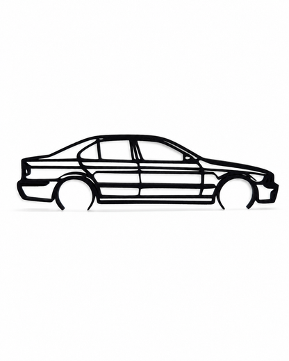 BMW M5 E39 3D Printed Wall Art – Automotive Garage & Man Cave Decor