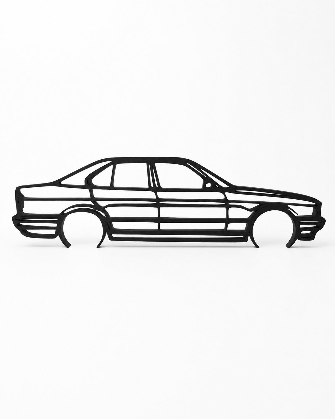 BMW E34 525i 1995 3D Printed Wall Art – Classic Automotive Garage & Man Cave Decor