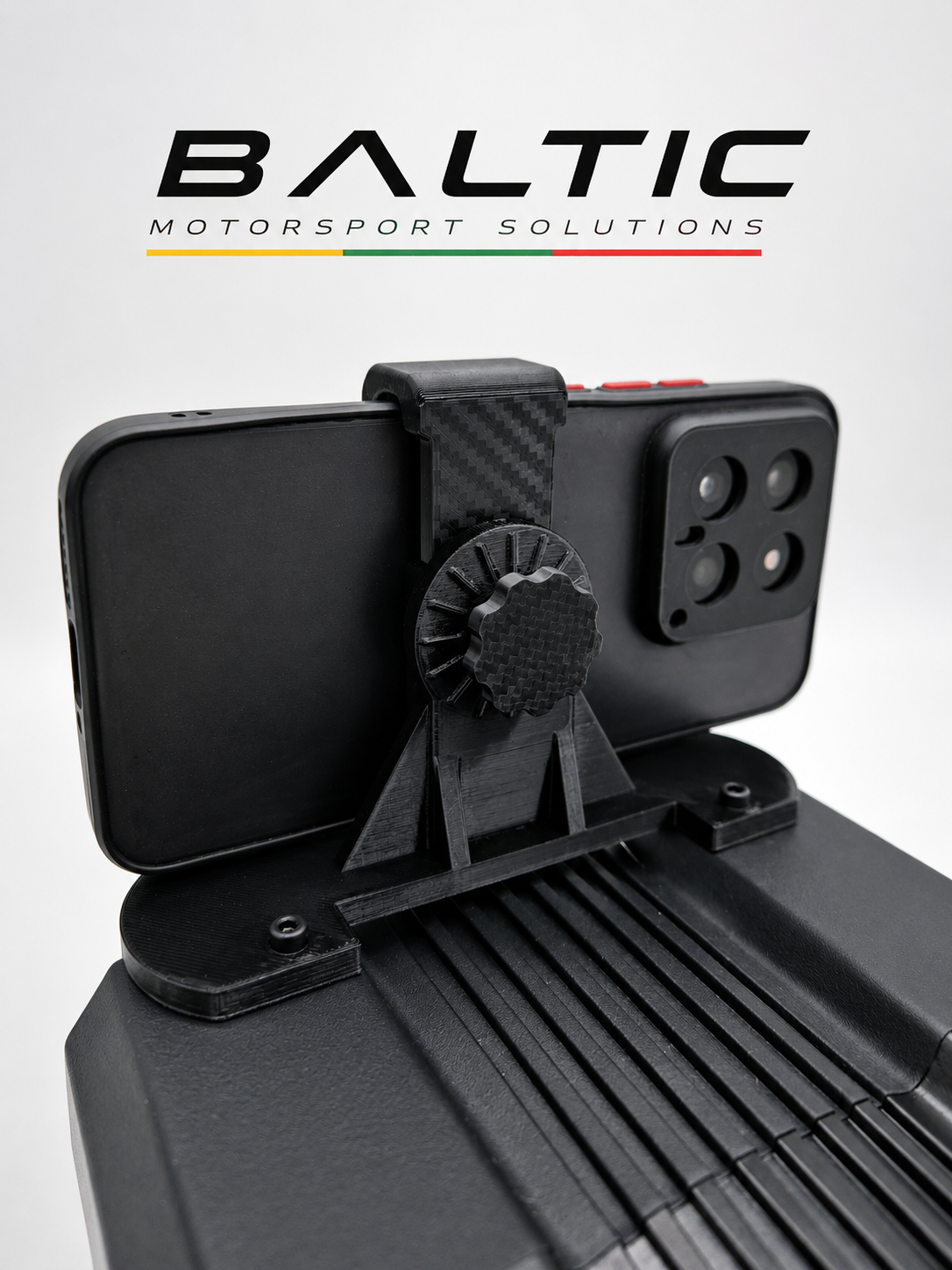 Moza Racing Wheel Base Phone Holder | Sim Racing Smartphone Mount | Dashboard & Telemetry Display