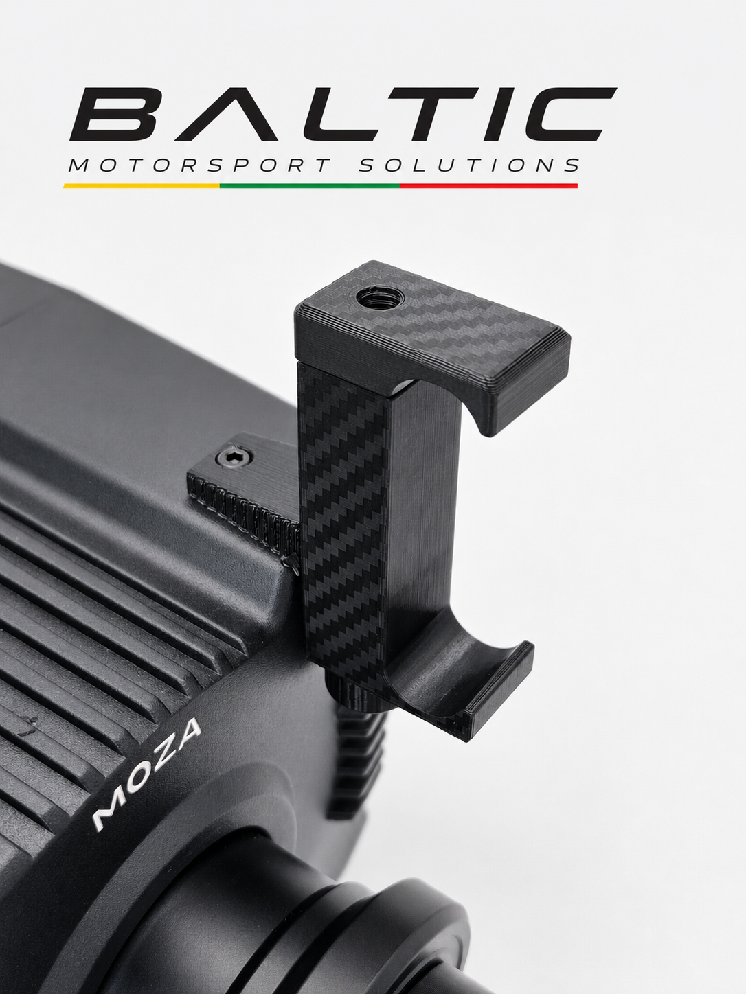 MOZA Wheel Base Phone Holder – Sim Racing Dashboard & Display Mount