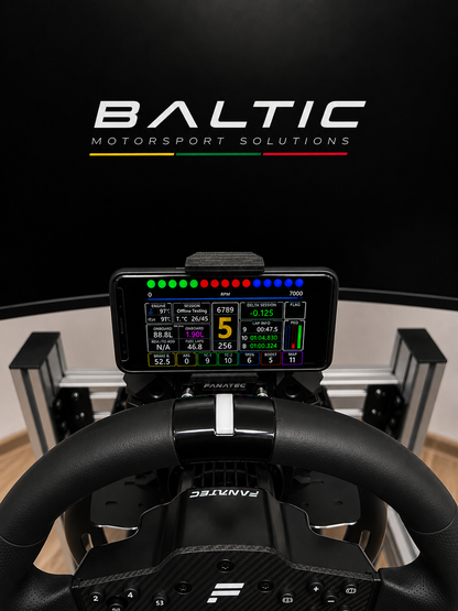 Fanatec DD Wheel Base Phone Mount Sim Racing Telemetry Holder Racing Accessory