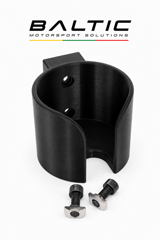 Sim Racing Cockpit Cup Holder – Bolt-On Aluminum Profile Drink & Mug Holder