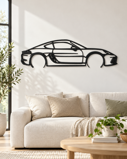 Porsche Car Wallpaper & Hanger - Home Decor for Auto Lovers