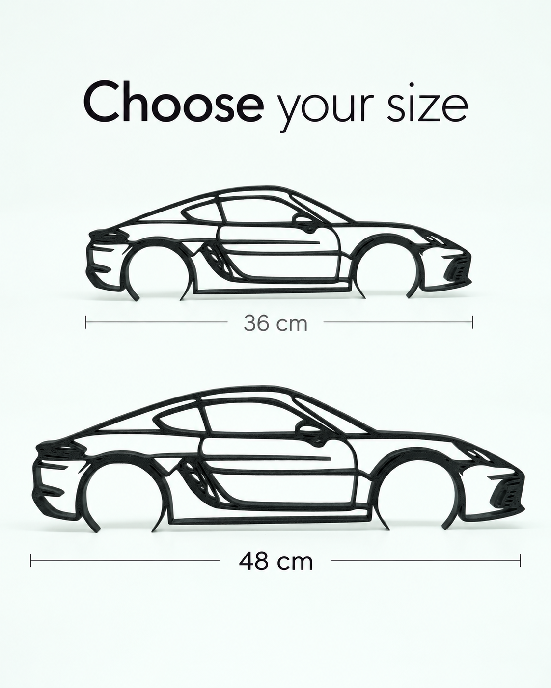 Porsche Car Wallpaper & Hanger - Home Decor for Auto Lovers