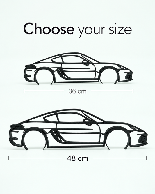 Porsche Car Wallpaper & Hanger - Home Decor for Auto Lovers