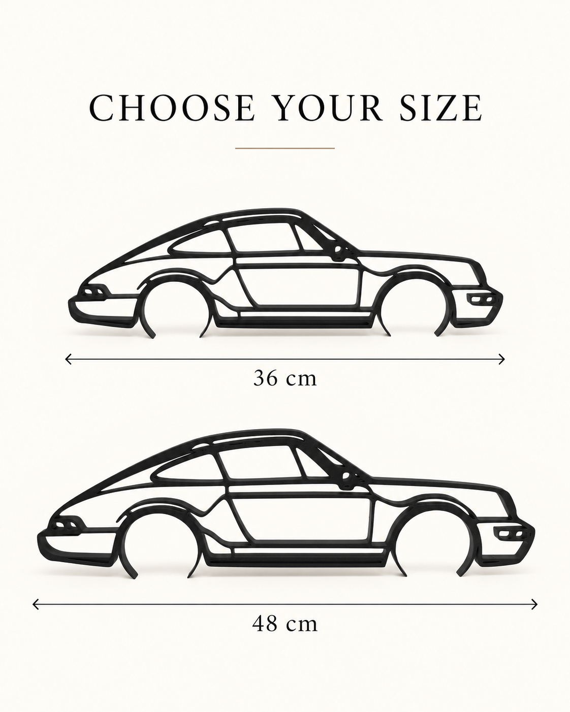 Porsche 911 Carrera Car Wallpaper & Hanger - Home Decor for Auto Lovers