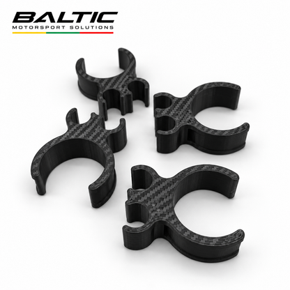 Go Kart Double Fuel Line Clamp For 28, 30, 32mm Chassis