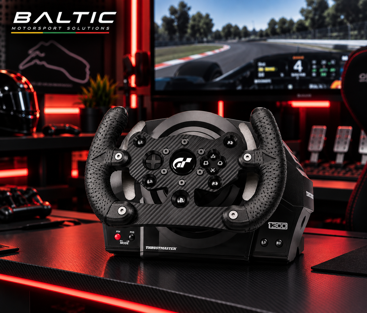 F1 Wheel Mod for Thrustmaster T300 - Ultimate Racing Upgrade